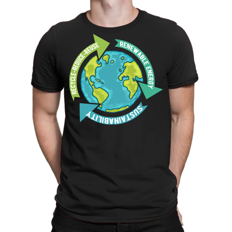 Environmental T  Shirt Earth Sustainability T  Shirt T-shirt | Artistshot