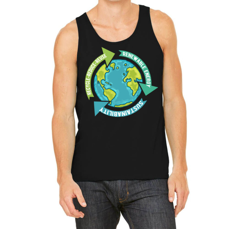 Environmental T  Shirt Earth Sustainability T  Shirt Tank Top | Artistshot