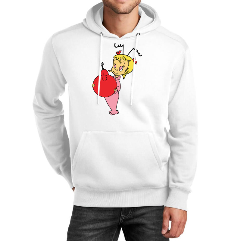 Grinch Girl Unisex Hoodie by aldishuher | Artistshot