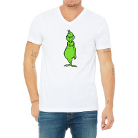 Grinch V-neck Tee | Artistshot