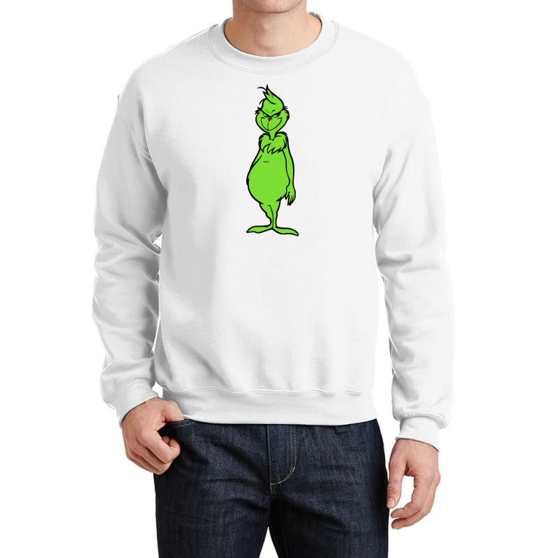 Grinch Crewneck Sweatshirt by aldishuher | Artistshot