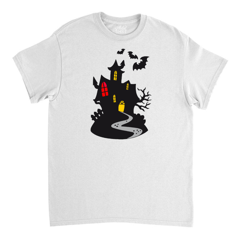 Haunted House Classic T-shirt by aldishuher | Artistshot