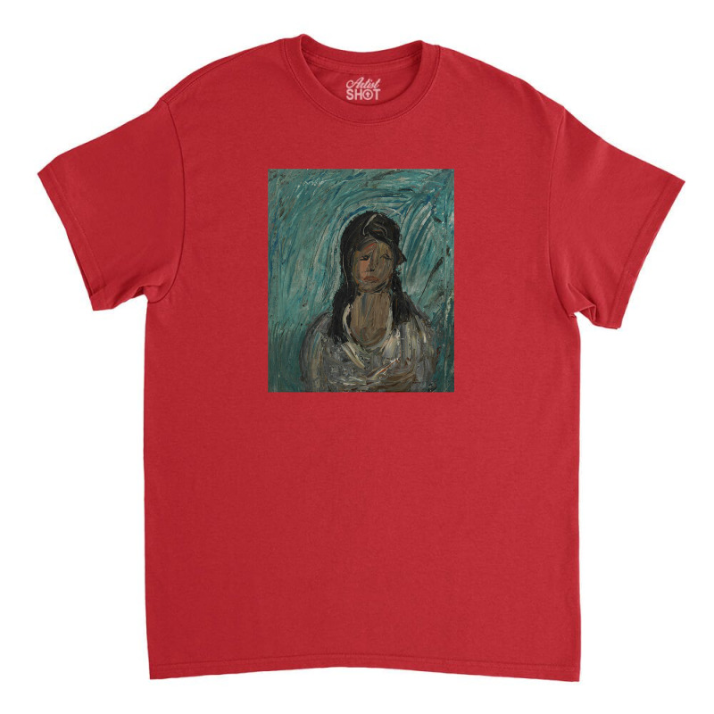 Portrait Of A Woman Classic T-shirt by magicbooshrooms | Artistshot