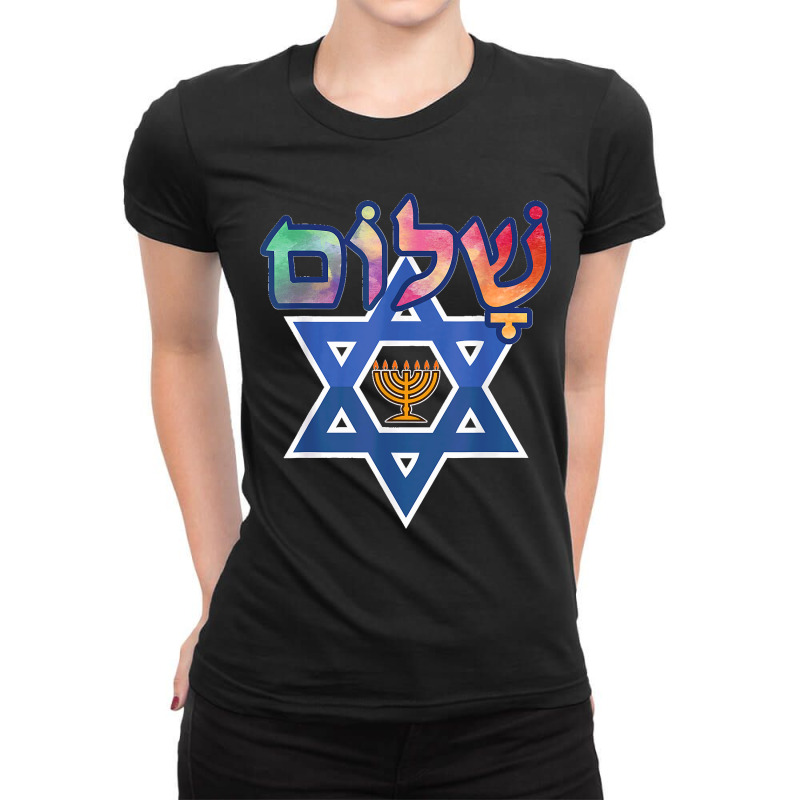 50.hebrew Passover Jewish Language Ladies Fitted T-Shirt by LisaMarieRangel | Artistshot