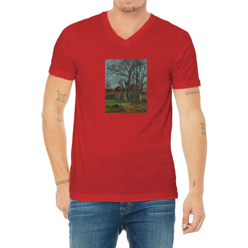 Spring In Dmitrov V-Neck Tee by magicbooshrooms | Artistshot