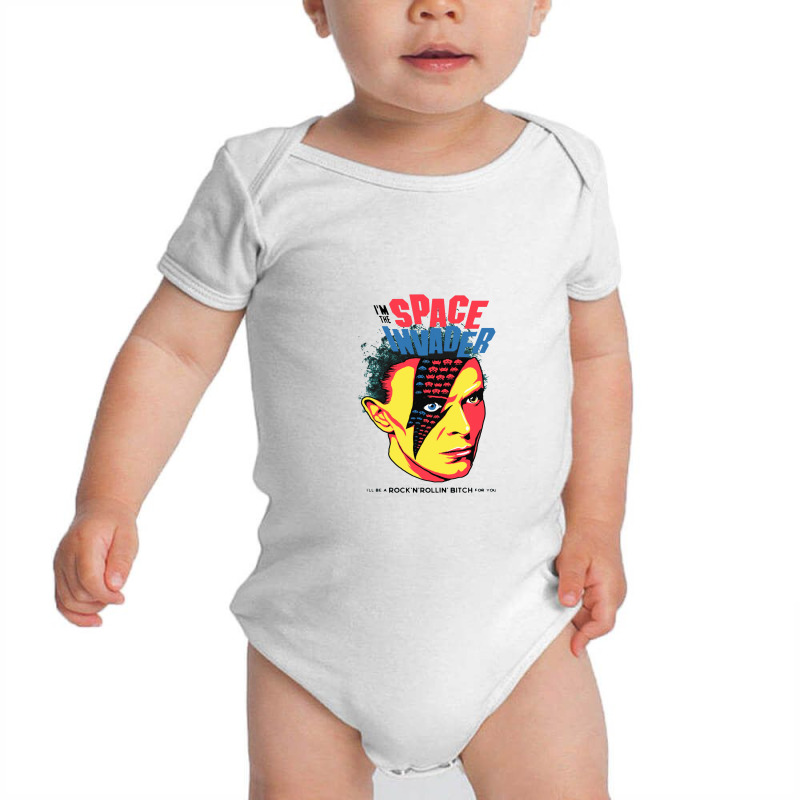 The Invader Baby Bodysuit by sanobean | Artistshot