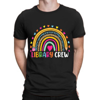 Rainbow Reading Library Books Lover Heart Librarian Gift T-shirt | Artistshot