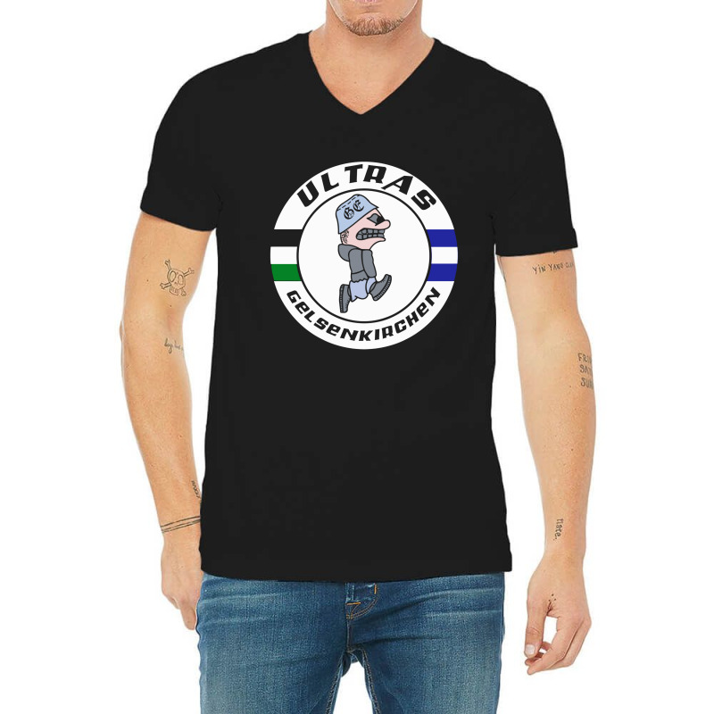 Ultras Gelsenkirchen V-neck Tee | Artistshot