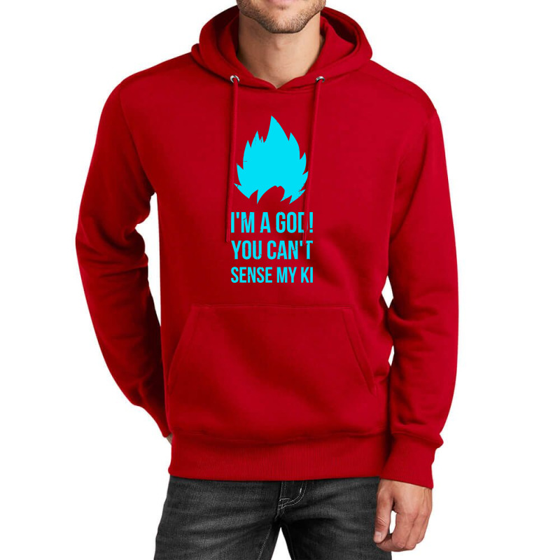 I'm A God Blue   Goku Unisex Hoodie | Artistshot