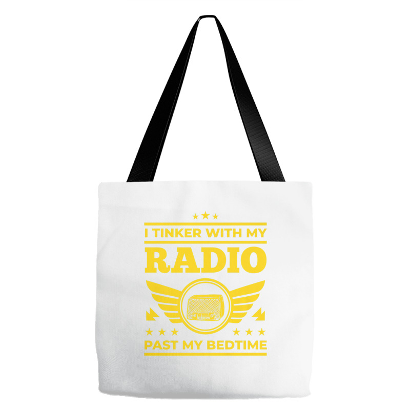 Ham Radio Operator T Shirt Shortwave Listener Funny Gift Tote Bags | Artistshot