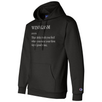 Winegasm Definition Vintner Winemaker And Wine Lover T Shirt Champion Hoodie | Artistshot