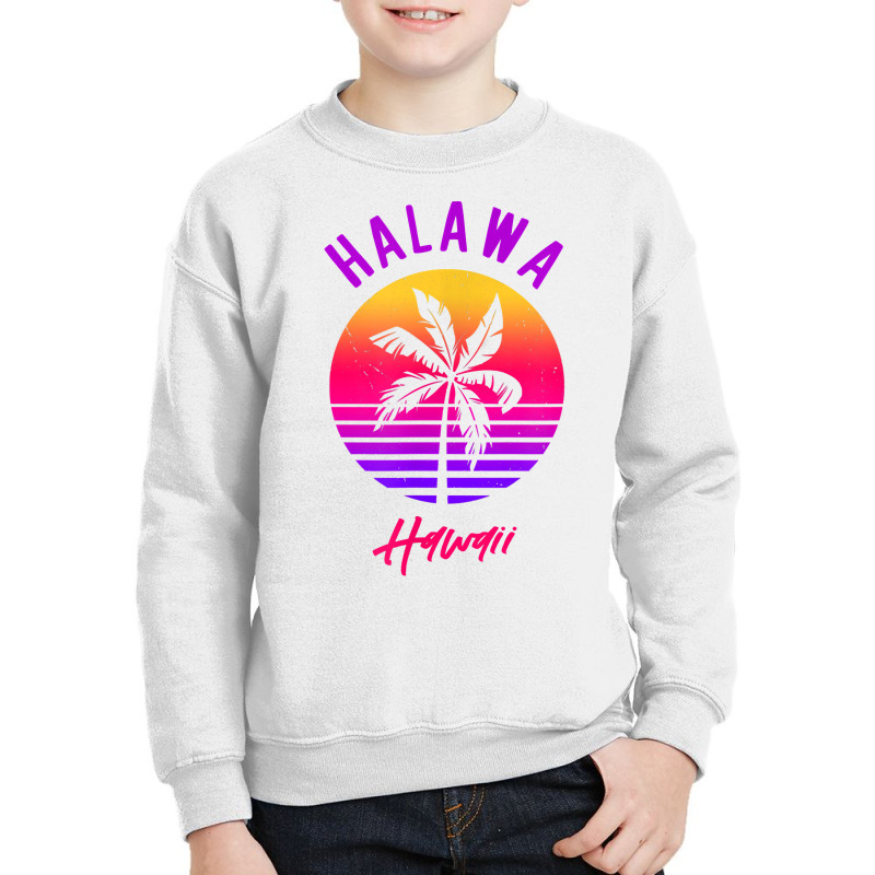 Halawa, Hawaii  Cool Retro Sunset Of Halawa, Hi T Shirt Youth Sweatshirt by spizerrleppleq | Artistshot