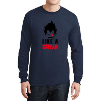 Like A Saiyan   Corp Long Sleeve Shirts | Artistshot