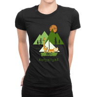 Adventure! Ladies Fitted T-shirt | Artistshot