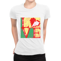 Link's Heart   Love Ladies Fitted T-shirt | Artistshot