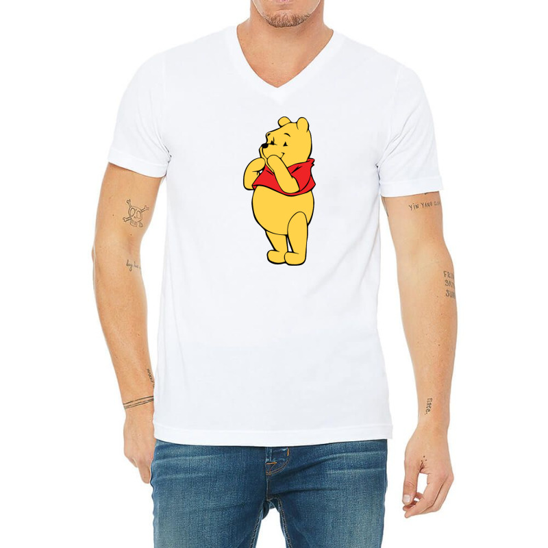 Eyore Panda Bear V-Neck Tee by aldishuher | Artistshot