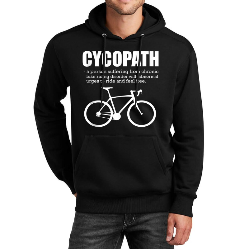 Funny Cycopath Gift For Bicycle Cyclist Cycling Tank Top Unisex Hoodie | Artistshot