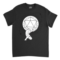 Holding The Dice Pen & Paper Board Game Rpg Tabletop Long Sleeve T Shi Classic T-shirt | Artistshot