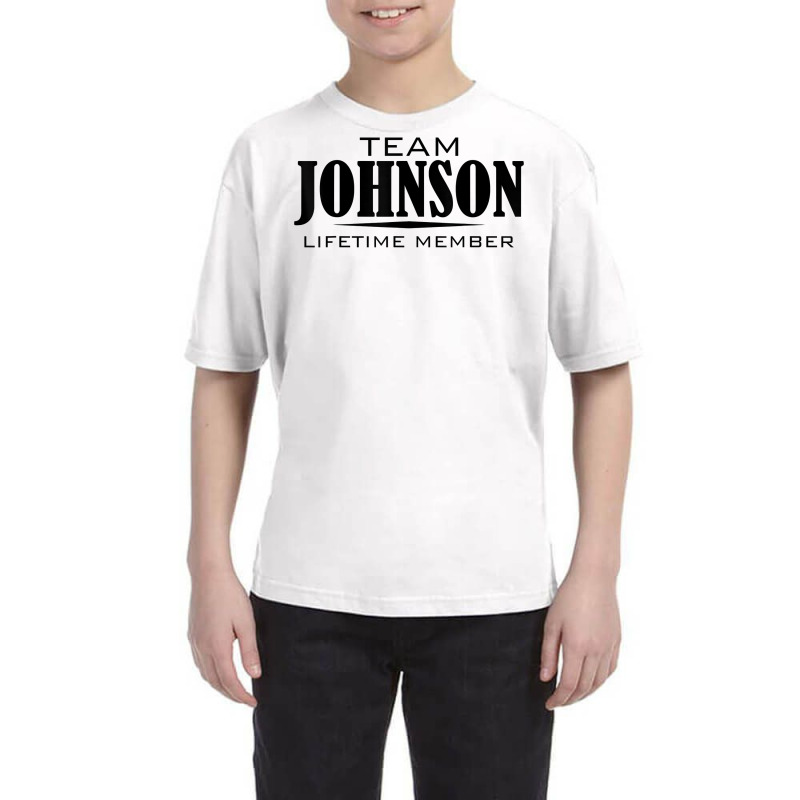 Cornhole Team Johnson Family Last Name Top Lifetime Member T Shirt Youth Tee by cm-arts | Artistshot