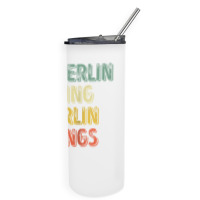 Mens I'm Merlin Doing Merlin Things Shirt Personalized First Name Ragl Skinny Tumbler | Artistshot