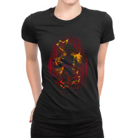 Shadow Of The Saiyan Ladies Fitted T-shirt | Artistshot