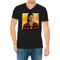 Graphic Vintage  Time Travel Gift Men V-neck Tee | Artistshot