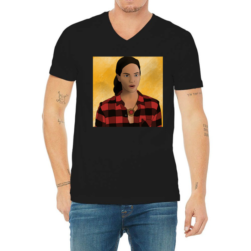 Graphic Vintage  Time Travel Gift Men V-Neck Tee by DominicArtists | Artistshot