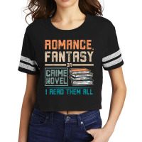 Romance Fantasy Or Crime Novel Reading Scorecard Crop Tee | Artistshot