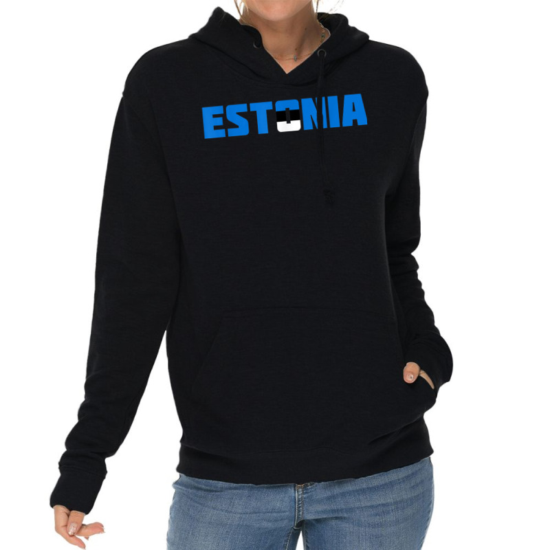 Estonia T Shirt  Estonian Flag Colors Tee Lightweight Hoodie | Artistshot