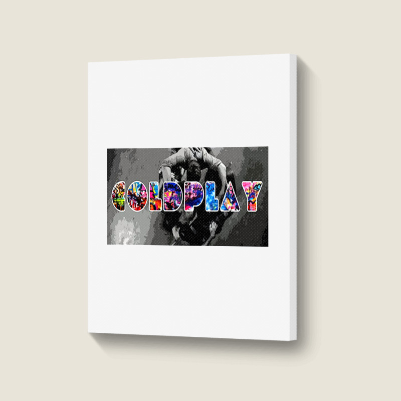 Cold Plaay Aesthetic Cover Album Portrait Canvas Print | Artistshot