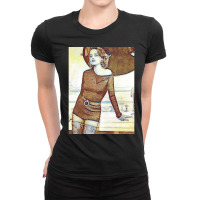 Vintage Video Games  Vampires Character Anime Ladies Fitted T-shirt | Artistshot