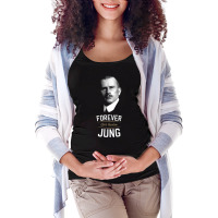 Forever Carl Gustav Jung   Analytical Psychology T Shirt Maternity Scoop Neck T-shirt | Artistshot