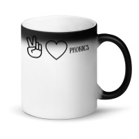 Peace Love Phonics 4 Teachers, Reading Specialist T Shirt Magic Mug | Artistshot