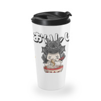 Cute Retro 90s Japanese Kawaii Ramen Samurai Cat Travel Mug | Artistshot