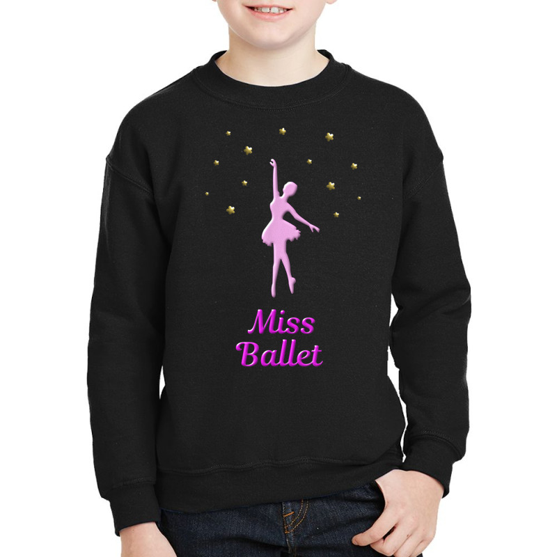 Cute Ballet Shirt Girls Ballet Dancer Tee Ballet Lover Gifts Youth Sweatshirt | Artistshot