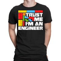 67.engineer Children Kids Toy Big Building Blocks Build Builder Tank T T-shirt | Artistshot