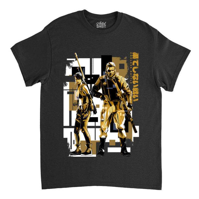 Mgs V,mgs 3,mgs 2,solid Snake,old Snake,old Solid Snake,diamond Dogs,o Classic T-shirt by Ha Thu | Artistshot