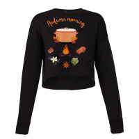 Autumn Morning Simmer Pot For Witches And Wiccans T Shirt Cropped Sweater | Artistshot