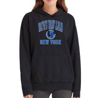 Riverhead New York Li Ny Varsity Style Blue Print T Shirt Vintage Hoodie | Artistshot