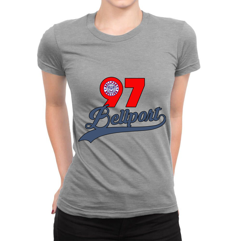 Bellport Baseball Style Ladies Fitted T-shirt | Artistshot