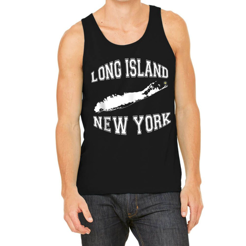 Trendy Long Island New York Varsity Letter Tank Top Tank Top by cm-arts | Artistshot