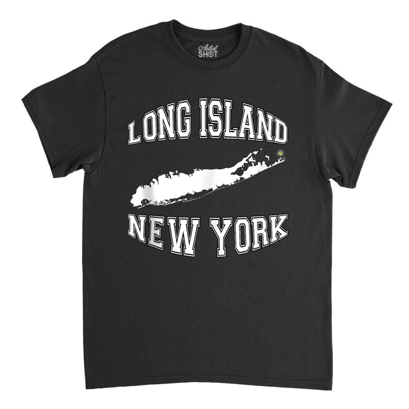 Trendy Long Island New York Varsity Letter Tank Top Classic T-shirt by cm-arts | Artistshot