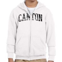 Canton Athletic Arch College University Alumni T Shirt Youth Zipper Hoodie | Artistshot