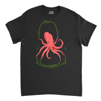 Octopus Jump Rope   Cute Skipping Sea Creature T Shirt Classic T-shirt | Artistshot