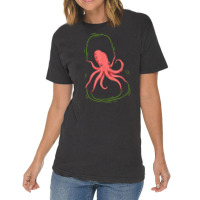 Octopus Jump Rope   Cute Skipping Sea Creature T Shirt Vintage T-shirt | Artistshot