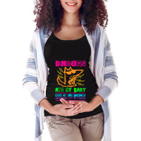 Vintage Animation  Christian Rock Character Anime Maternity Scoop Neck T-shirt | Artistshot