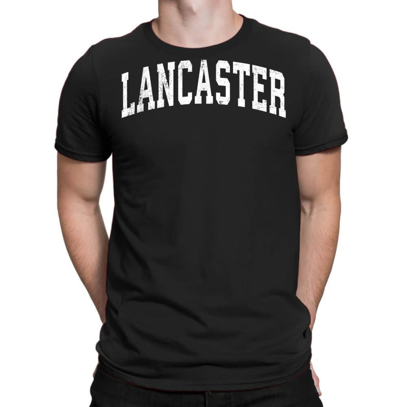 Lancaster California Ca Vintage Varsity Sports Text T Shirt T-shirt | Artistshot