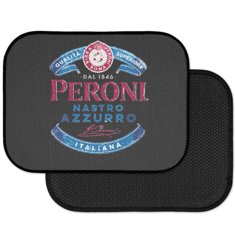 Peroni Nastro Azzurro Italy Classic Rear Car Mat | Artistshot