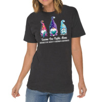 Gnome One Fights Alone Dissociative Identity Disorder T Shirt Vintage T-shirt | Artistshot