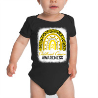 Childhood Cancer Awareness Hope Support Strong Warrior T Shirt Baby Bodysuit | Artistshot